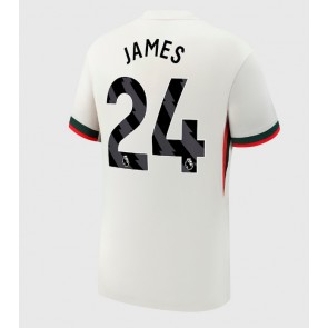Chelsea Reece James #24 Udebanetrøje 2025-26 Kortærmet